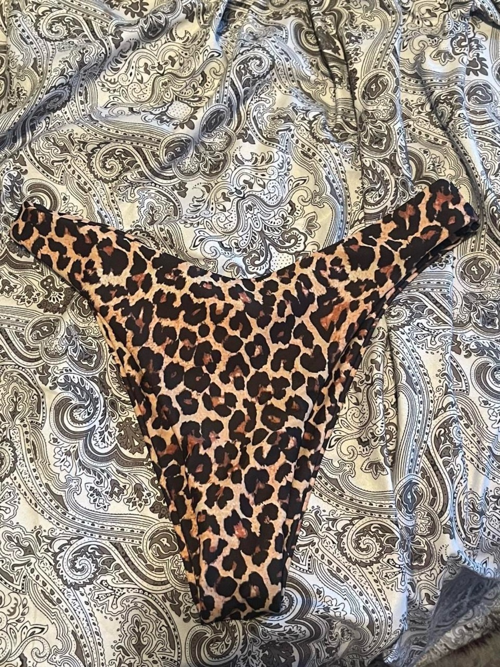 Cheetah Print Bikini Bottoms